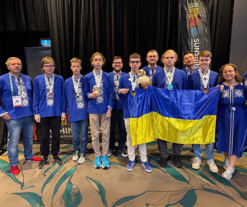 rshereme's tweet image. 🥇 Gold for Ukraine! 🇺🇦
Oles Honordiiuk has won a gold medal at the 66th International Mathematical Olympiad (IMO 2025) — the world’s most prestigious competition for young mathematicians, held this year in Queensland, Australia.
A graduate of the 11th grade at the Ukrainian…