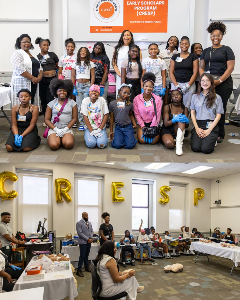 DOES_DC's tweet image. DOES Director visited CRESP participants and witnessed DC youth building lifesaving skills—CPR, heart rate, and BP checks 💪🏾🩺
Future health heroes in the making!
#DOESConnects #CRESP2025