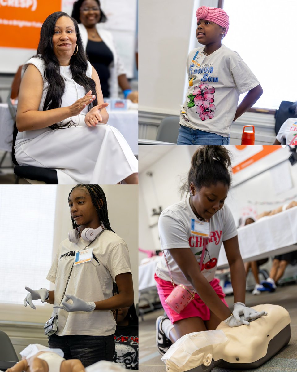 DOES_DC's tweet image. DOES Director visited CRESP participants and witnessed DC youth building lifesaving skills—CPR, heart rate, and BP checks 💪🏾🩺
Future health heroes in the making!
#DOESConnects #CRESP2025