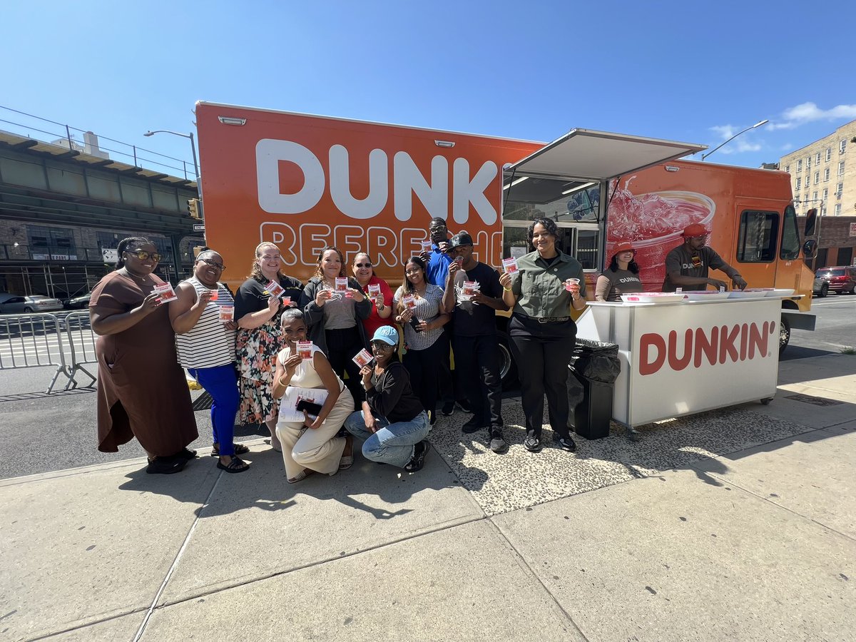 Dunkin Day at the Center!