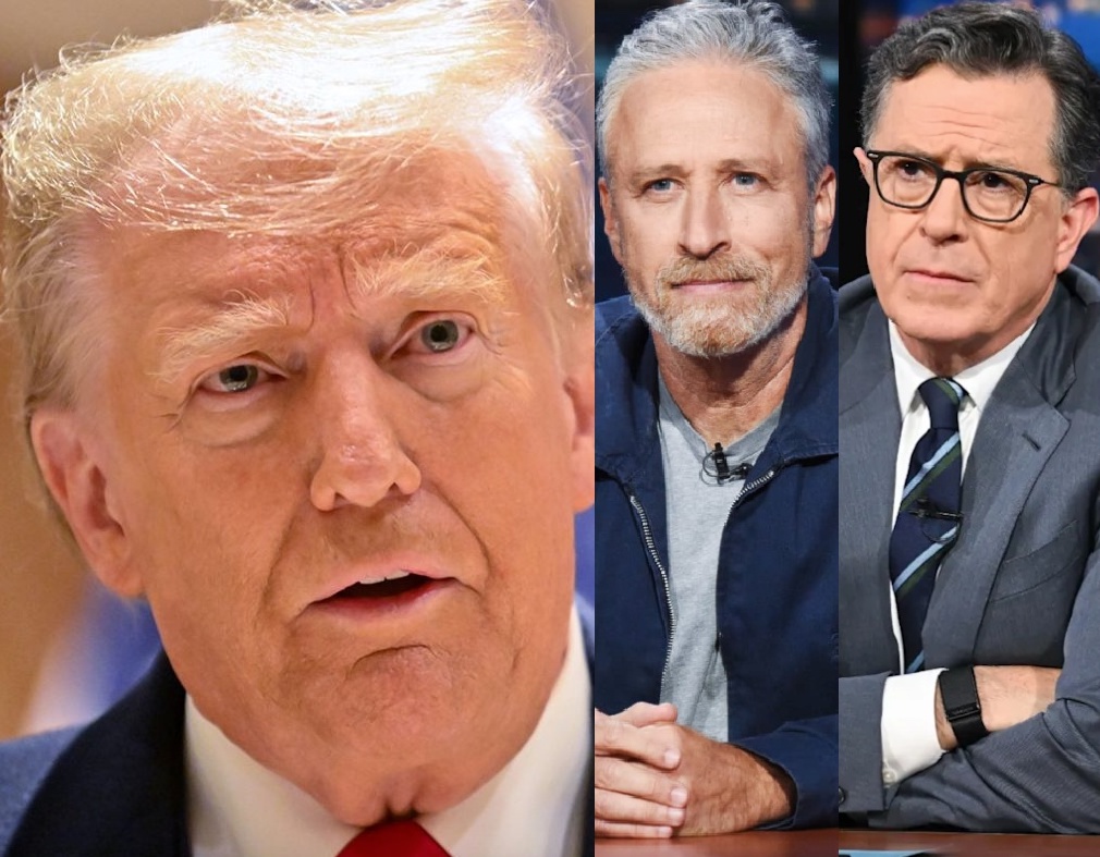 OccupyDemocrats's tweet image. BREAKING: Comedian Jon Stewart unleashes a fiery takedown of CBS for canceling Stephen Colbert's "Late Show" in a possible attempt to please Donald Trump and grease the wheels for a corporate merger: "F*cking wrong."
Most people would have backed down in fear, but Stewart is…