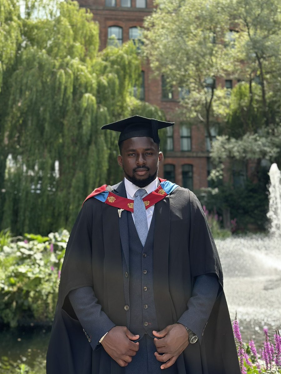 oluwat0by's tweet image. MSc in Sports & Exercise Medicine 🎓
I am grateful for the experience and everyone who supported me along the way. Excited for what’s next!