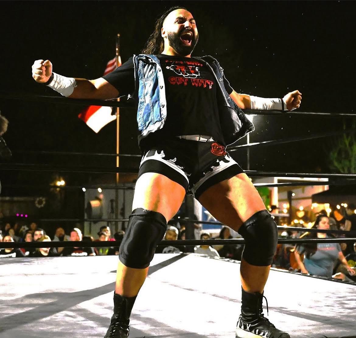 BorrachoProATX's tweet image. TALENT ANNOUNCEMENT: HITT will enter the Vortex at Pinballz on 8/3! HITT will join The Exiled in the main event match against a mystery team in which fornthe World Title is up for grabs for anyone who pins Brick! This main event will be one for the books: ticketleap.events/tickets/borrac…