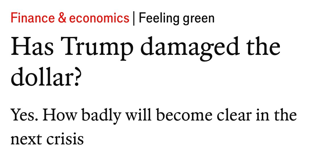 davenewworld_2's tweet image. Trump's policies are contributing to the weakening of the US dollar, which is going to impact inflation, living costs, and economic instability for Americans. Strap in, folks.