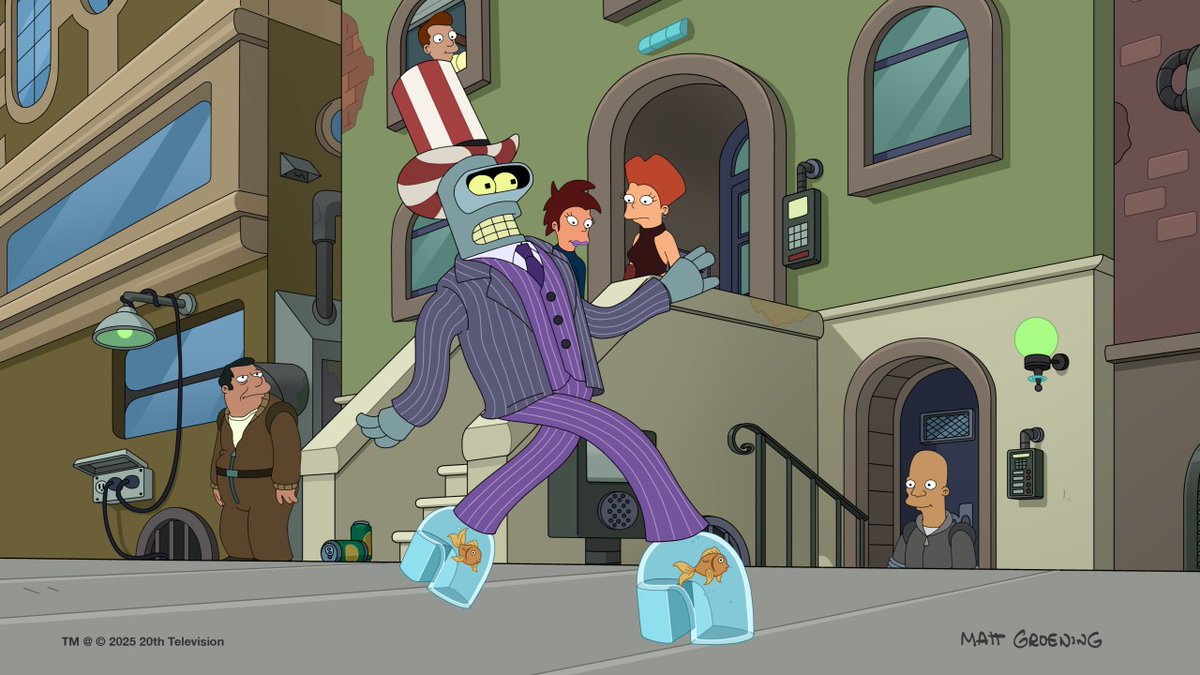 ANIMATIONWorld's tweet image. #Hulu Shares #Futurama Season 13 First Look Images, Premiere Date: all 10 episodes of the upcoming season hit the streamer on September 15; 2 episodes will air weekly starting the same day on #FXX. bit.ly/451bbiq #Animation #AnimationWorld