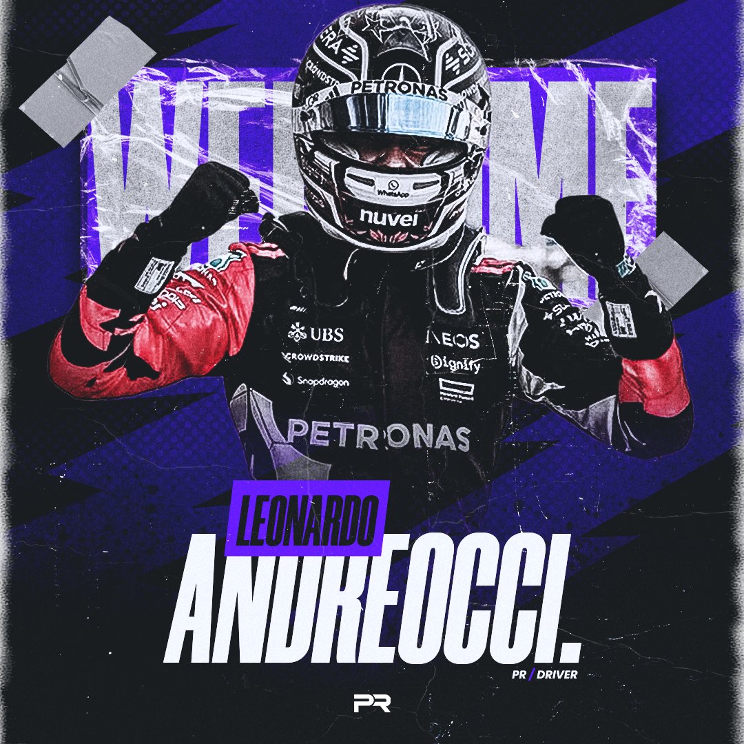🟣 Precision Signing | @TRT_Leonardo  🟣

A very talented cat lover, previously racing in PSGL F2, joins as driver AND manager, looking to use his new skills to put PR into 9th gear! 💪 

Welcome to the team, Leonardo! 🇮🇹 

#PurpleEra