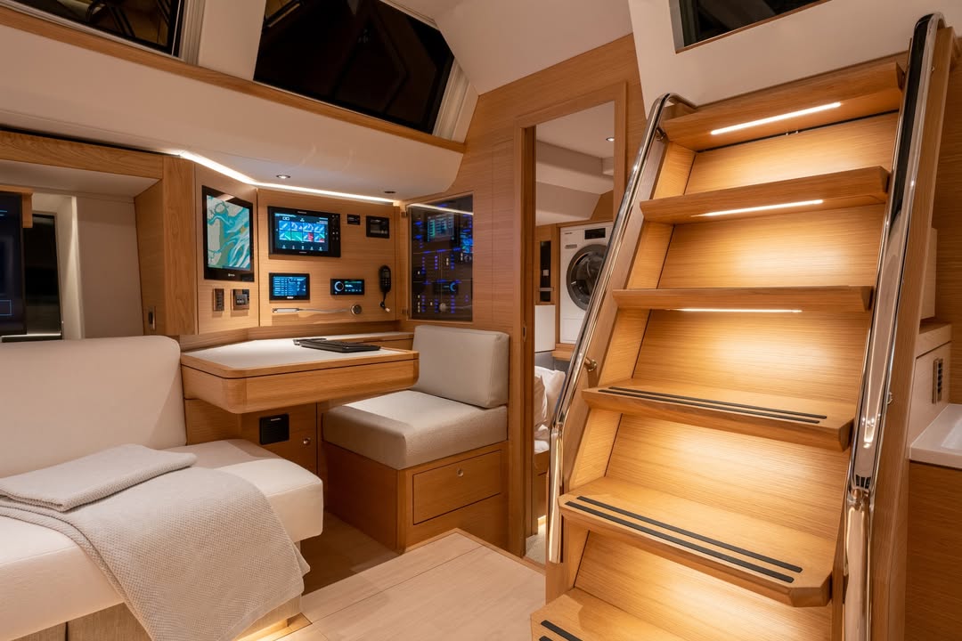 Beautifully appointed.

The Oyster 565's large volume below decks facilitates a spacious saloon which can be personalised to your own tastes. A luxurious liveaboard yacht – a home away from home for big adventures.

Discover her here: bit.ly/3OwfPOn

#OysterYachts