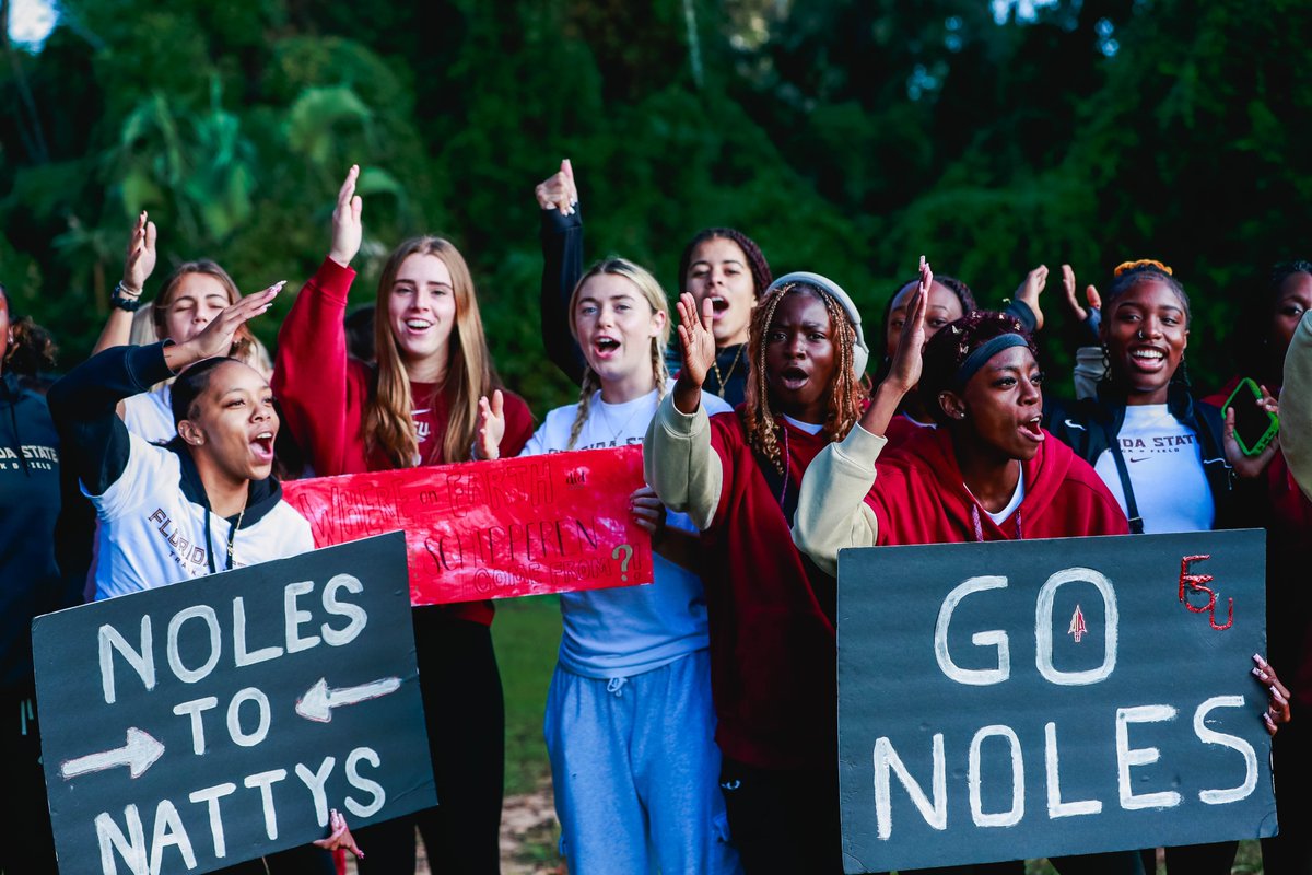 FSU_Track's tweet image. We can't wait to create more moments like this on the course soon 🥹
#NoleFamily | #OneTribe