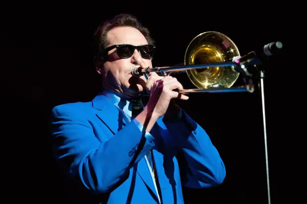 MeanGreenFB's tweet image. We're Rockin' at DATCU with UNT Alum and jazz music legend Tom "Bones" Malone!!
The Blues Brothers and SNL icon will headline a halftime performance with @UNTGreenBrigade on Sept. 13 against Wazzu as we look to #SelloutDATCU!!
MORE: northtex.as/3GM679H
๐๏ธ:โฆ
