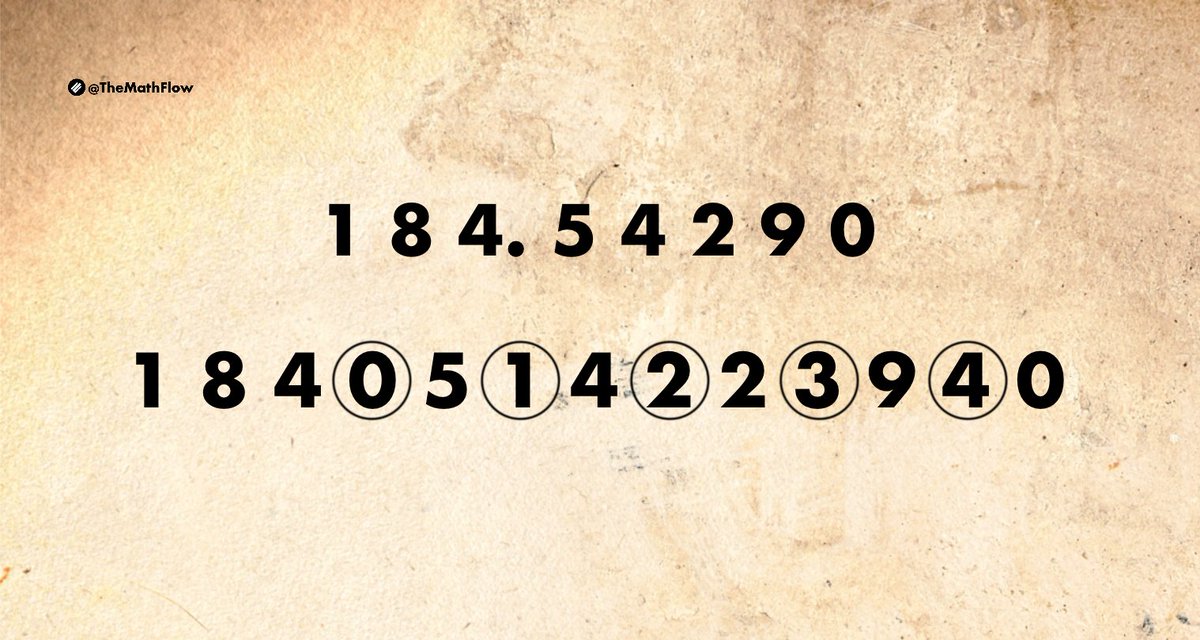 TheMathFlow's tweet image. John Napier, the inventor of logarithms, was an early proponent of using a dot to separate the integer part of a decimal number from its fractional part, contributing to the development of modern decimal notation.
The idea of decimal calculations had been suggested earlier by the…