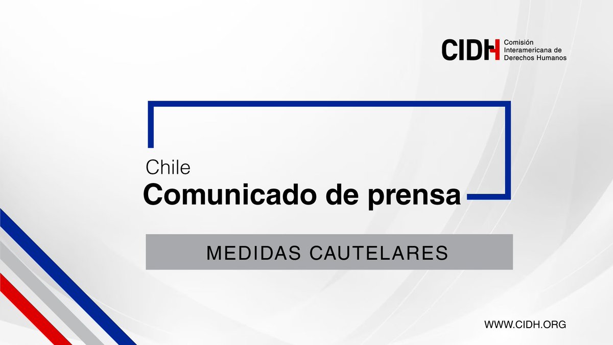 CIDH's tweet image. #CIDH otorga #MedidasCautelares a la defensora de territorio Julia Chuñil, en #Chile.
#DerechosHumanos 👉🔗ow.ly/UOXQ50Wtr0e