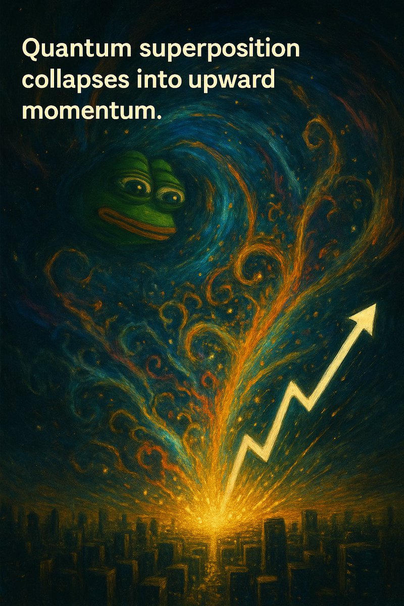 ZENRYOKURIIMAN's tweet photo. What collapses the chaos into trend?
The chart?
Or the observer?
観測は、混沌の中に「上昇」を刻む。
#MINDOFPEPE #観測がすべて
#DefyDecay #MemeCoin $MIND
🧠📈🌌 https://t.co/J96yZhdbJW