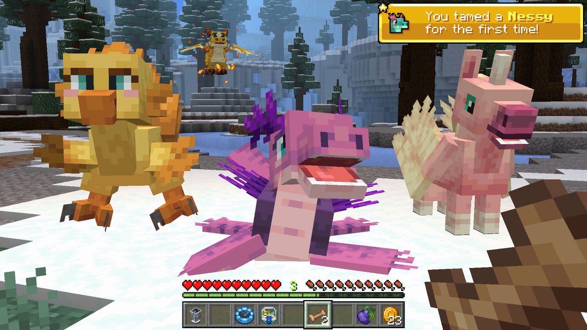 EternalCrtns's tweet image. 🏆New screenshots from Monster Trainer! Built your dream squad yet?
#Minecraft #Bedrock
