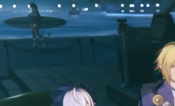 VT_Blanc's tweet image. not her hiding in the distance 💀LMAOO
#zenlesszonezero #zzz #JaneDoe