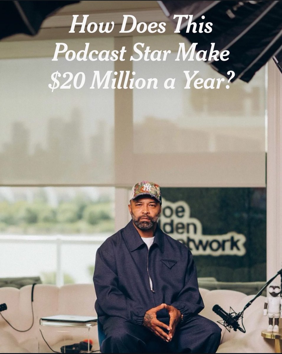 SpotlightFirst_'s tweet image. Joe Budden was making $2million a year at Spotify.
Then turned a 2 year $44million deal because he didn’t want to give up ownership.
He now independently makes $1 million a month just from Patreon - not including youtube, sponsorships and other revenue streams