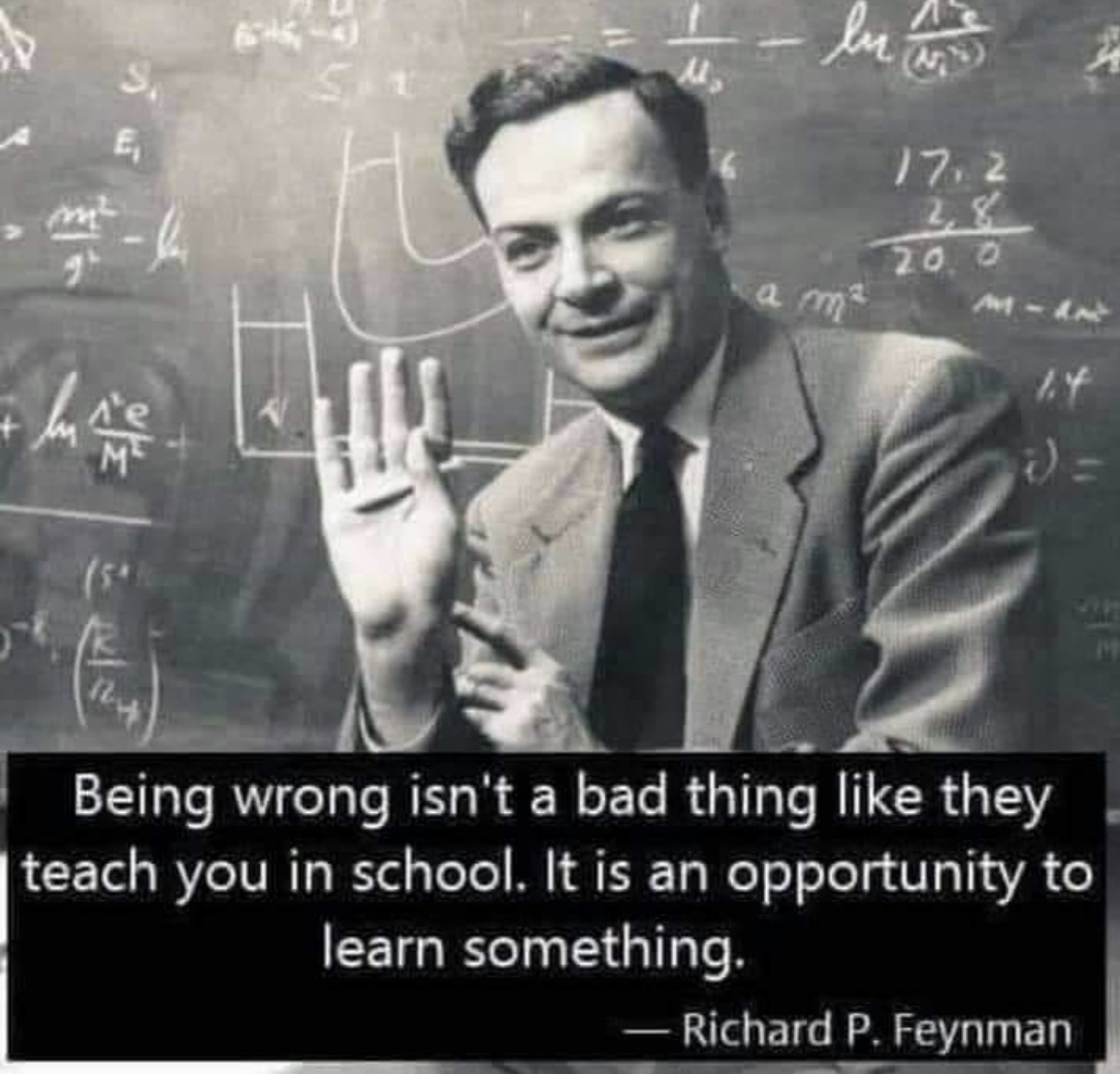 “Being wrong isn’t a bad thing… It’s an opportunity to learn.” — Feynman

If you’re stuck:
✅ Go back to where you last felt confident
✅ Take smaller steps
✅ Move forward calmly
— Vladimir
certifiedonlineacademy.com
#StudyTips #GrowthMindset
