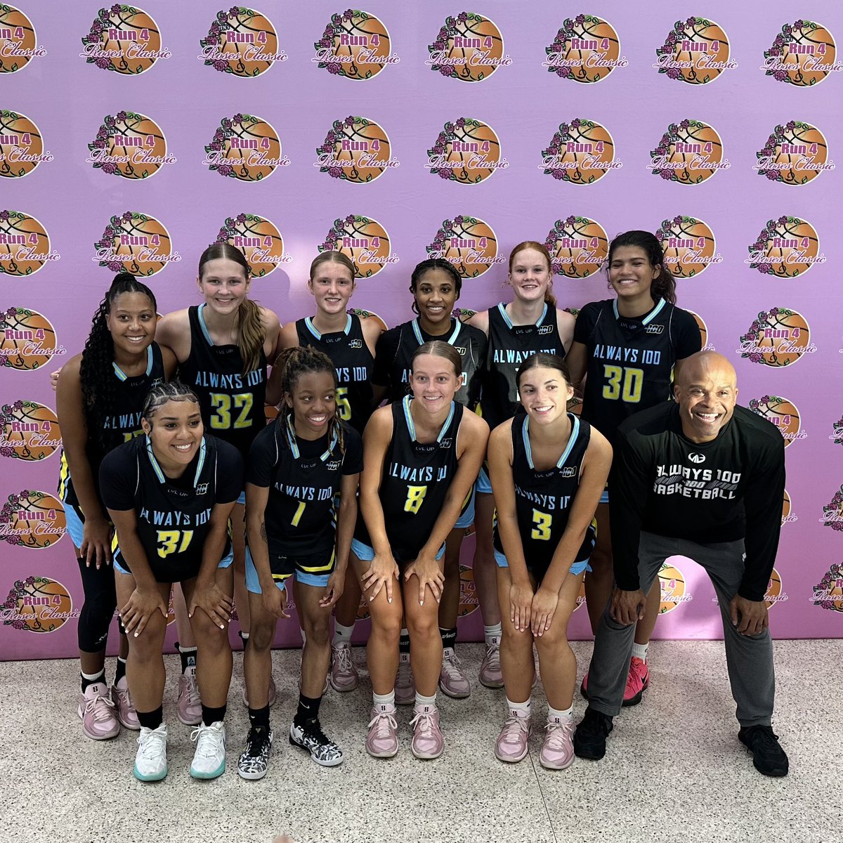 After a great season, AAU is over for this year. I want to thank all of the coaches that came to watch our games this season. Grateful for the opportunity to play with these girls and with both of my teams!