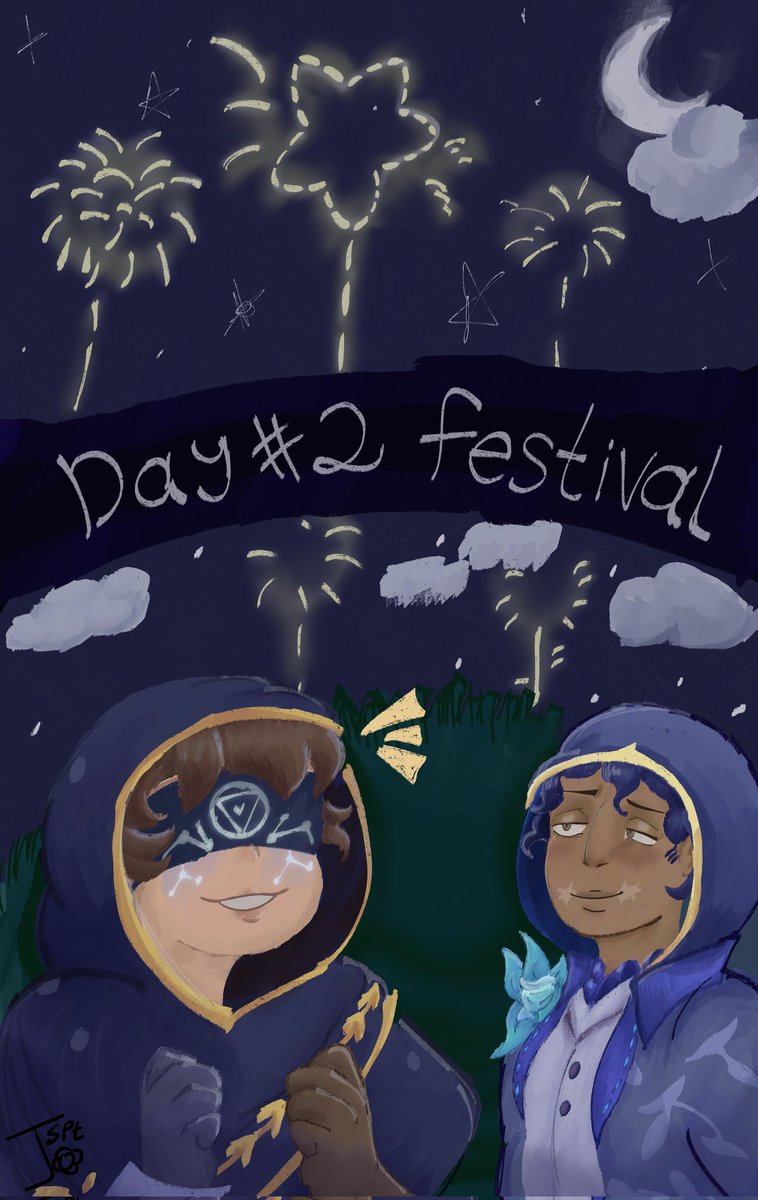 Spuritooo's tweet image. #naibeliweek2025 Day 2: Festival!

I tried my best TT 

#naibeli