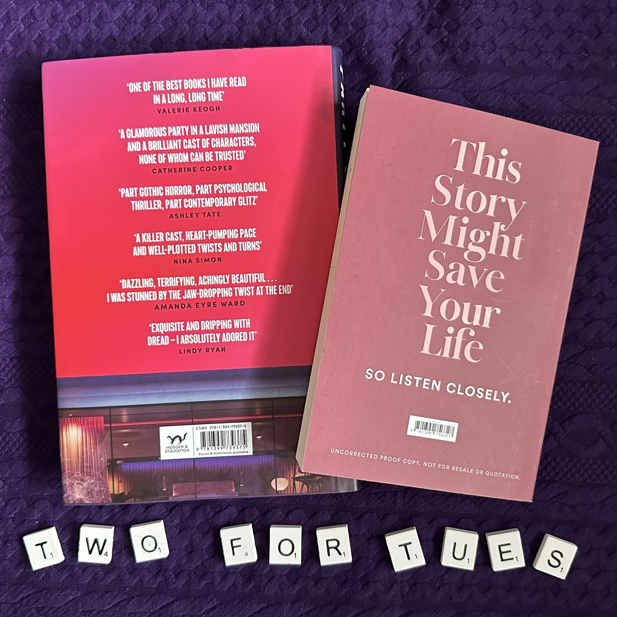 Shona Holmes-Berry (@shonaholmes23) on Twitter photo πTWO FOR TUESDAY - HARROGATE SPECIAL PART TWO!π
Another #twofortuesdaybooks today to showcase #PartyOfLiars by <a href="/kelseycoxwriter/">Kelsey Cox</a> & upcoming release #ThisStoryMightSaveYourLife by #TiffanyCrum, both received at a special Book Brunch event held by <a href="/HodderFiction/">Hodder Fiction</a> βοΈ
#BookTwitter πTWO FOR TUESDAY - HARROGATE SPECIAL PART TWO!π
Another #twofortuesdaybooks today to showcase #PartyOfLiars by <a href="/kelseycoxwriter/">Kelsey Cox</a> & upcoming release #ThisStoryMightSaveYourLife by #TiffanyCrum, both received at a special Book Brunch event held by <a href="/HodderFiction/">Hodder Fiction</a> βοΈ
#BookTwitter