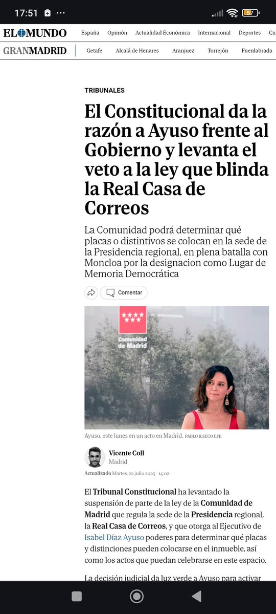 ARMH_Memoria's tweet image. El Tribunal Constitucional practica el negacionismo. avala que el edificio que fue la Dirección General de Seguridad donde miles de personas fueron torturadas por razones políticas y morales por la dictadura siga ocultando su verdadera historia.
Puro blanqueó.