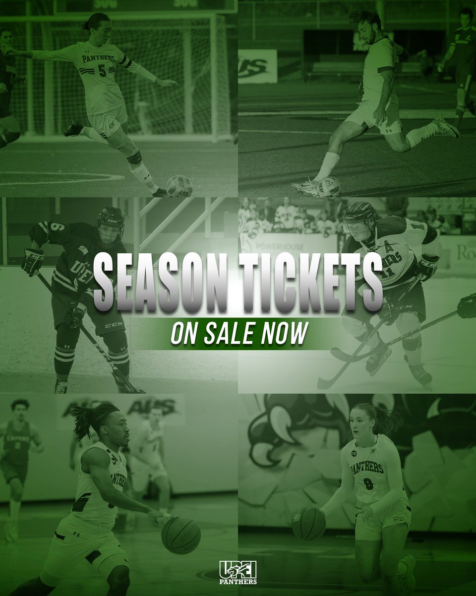 UPEIPanthers's tweet image. 🎟️SEASON TICKETS ON SALE NOW🐾

Be there for every big moment, buzzer-beater, breakaway, and game-winning goal!

From the pitch to the ice to the court, the Panthers are ready to entertain—and you won’t want to miss a second of the action!

✅ Women’s &amp;amp; Men&apos;s Soccer⚽️
✅ Women’s…