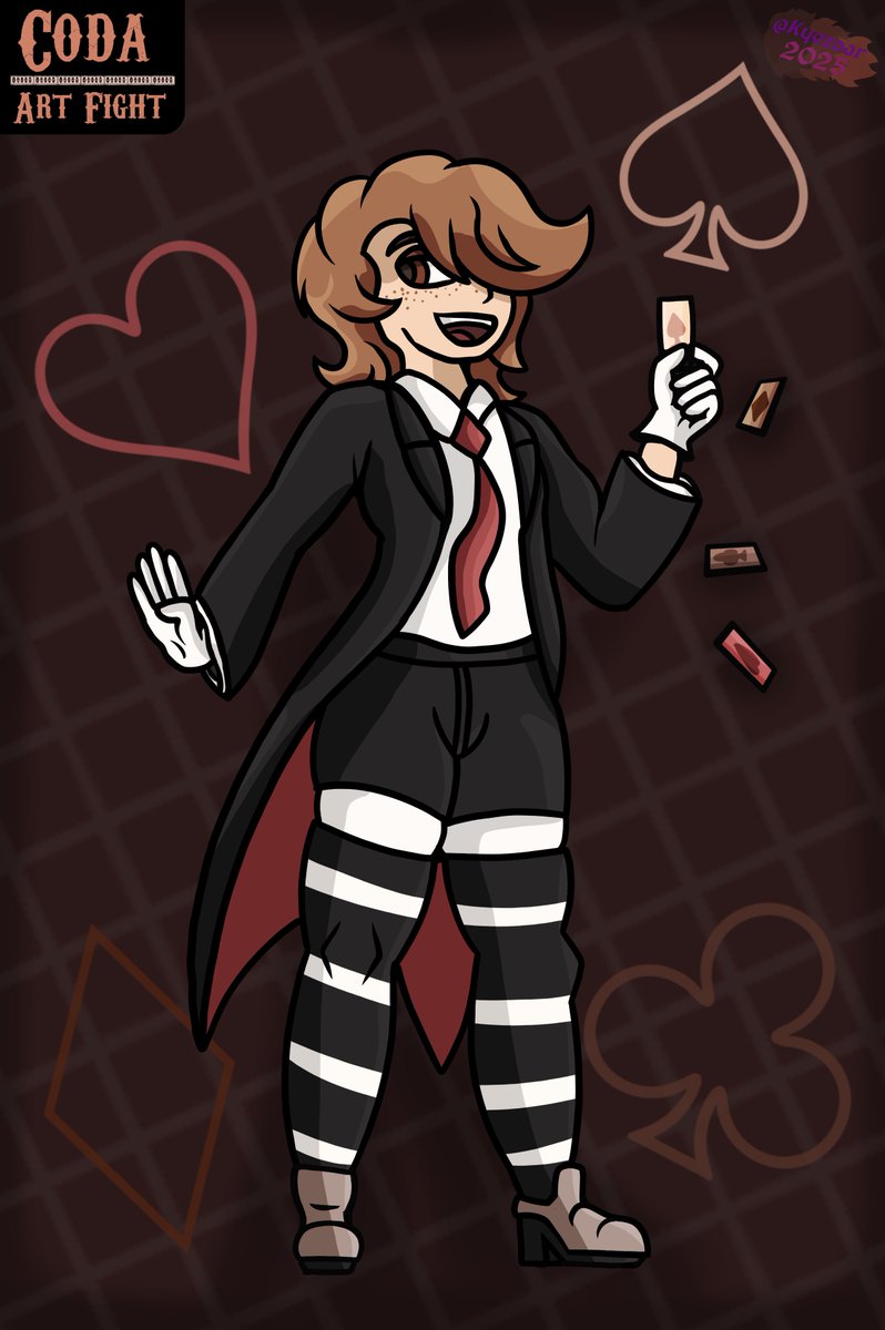 Kyez0ar's tweet image. Finally getting around to posting Art Fight attacks!
Characters from:
@PriestTonic
@QuesaShiba
@GreenBonesDommy
@MouseQueenRed
#art #artfight #artfight2025