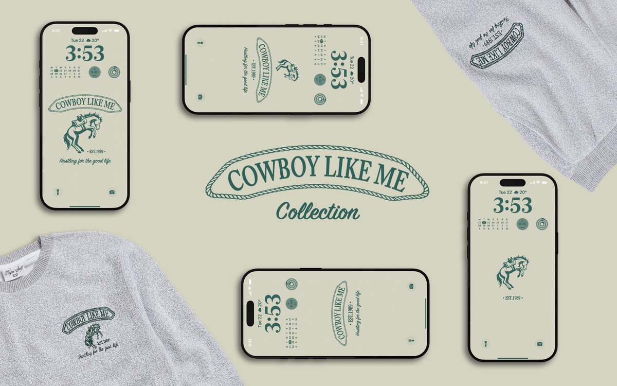 kubaswift's tweet image. I’ve had some tricks up my sleeve…🐎
The Cowboy Like Me Collection is yours later tonight with 5 4K wallpapers, 2 Cover Photos & 3 Desktop Wallpapers….📱💻