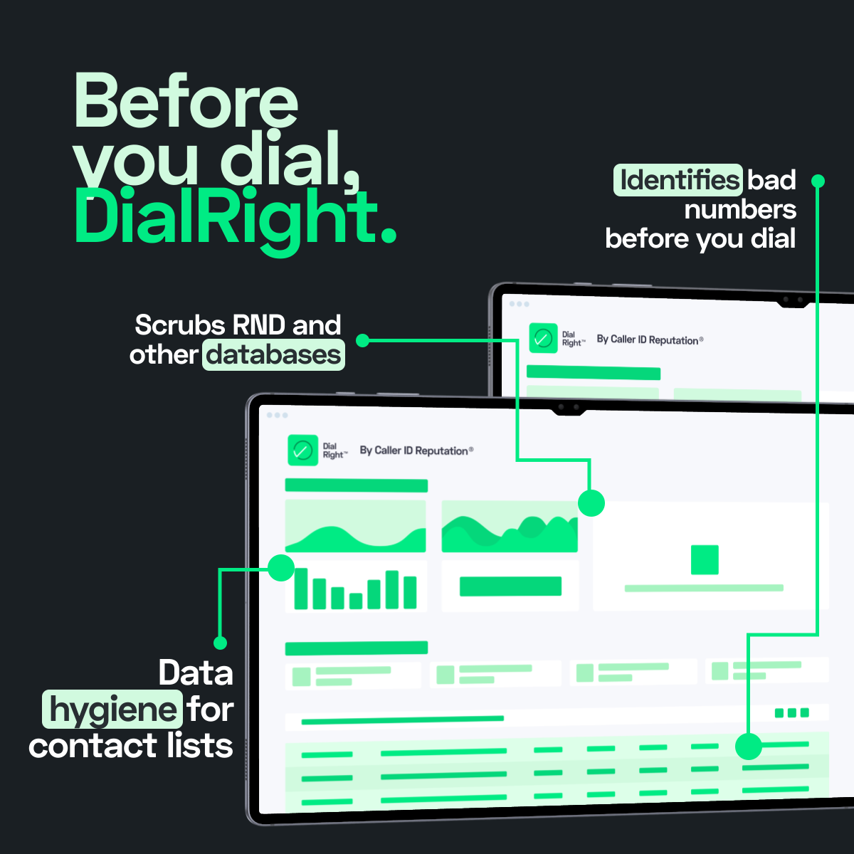 CallerIDRep's tweet photo. Tired of chasing dead leads?
#DialRight helps you focus on the leads that matter by scanning for:
โ
Disconnected numbers
โ
Litigators
โ
Inactive contacts
๐ก Spend less time dialing and more time closing:
https://t.co/bO2f1ww2IY
#LeadGeneration #SalesOps #CallCenterTools https://t.co/Dx5v38E17R