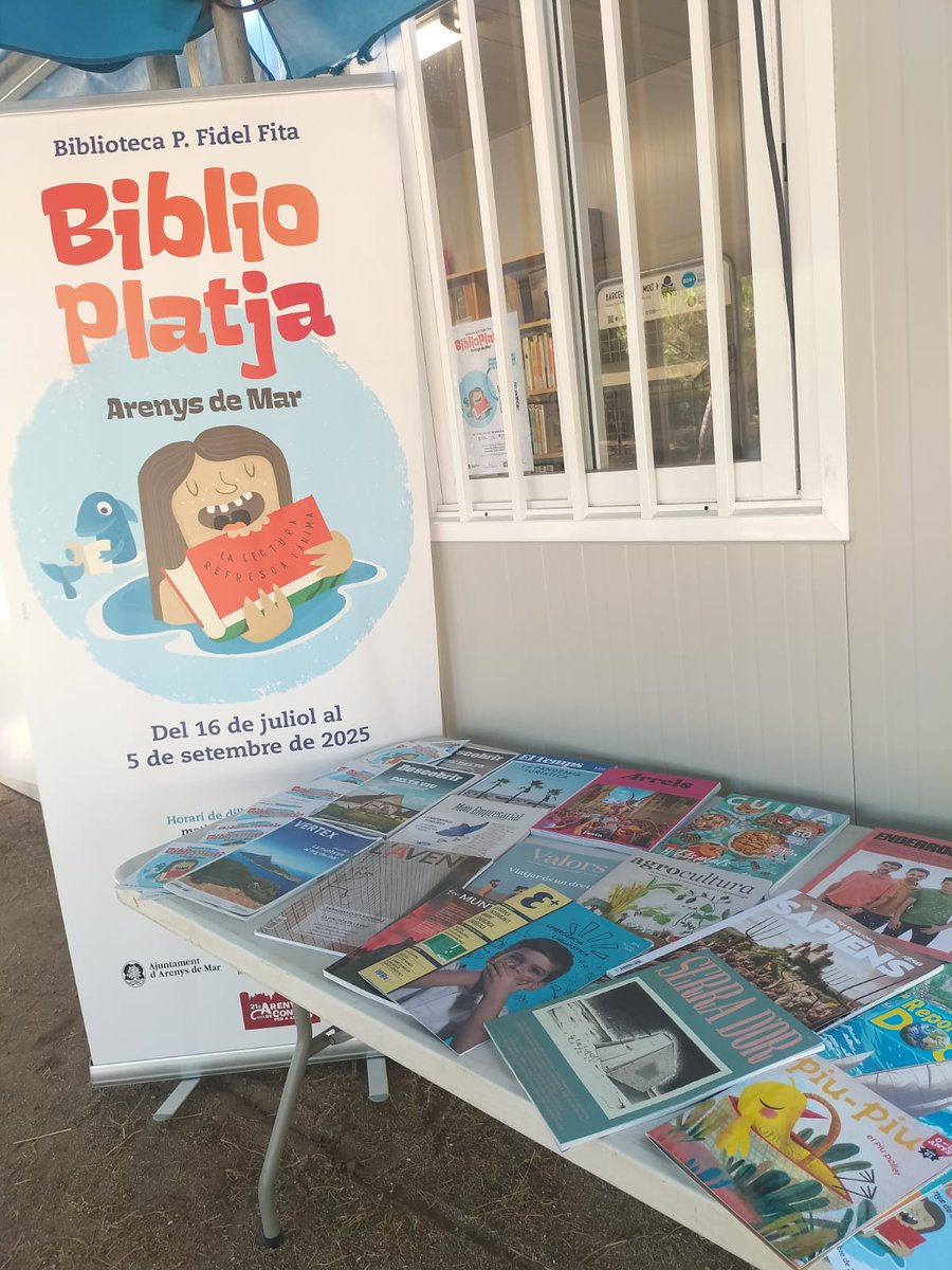 revistesAPPEC's tweet image. 📚🌞Aquest estiu, les revistes en català a la piscina i a la platja!

L’APPEC i @bibliotequescat impulsen, un any més, les #bibliopiscines i #biblioplatges a 115 biblioteques de tot Catalunya.

🎯Lectura en català a l’aire lliure per a totes les edats i gustos!

#revistesappec