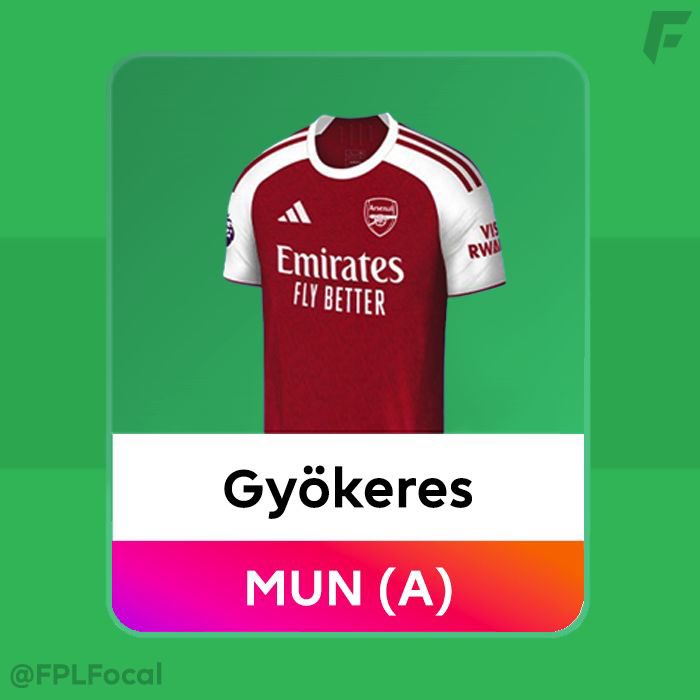 my fpl captain match week 1😂