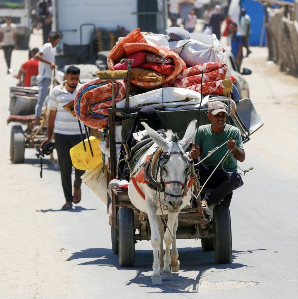 UNRWAes's tweet image. El desplazamiento continúa en Gaza.
La población se ve obligada a huir de nuevo, sin ningún lugar seguro al que ir.
Muchas personas ya han sido desplazados varias veces.
El alto el fuego debe llegar inmediatamente.