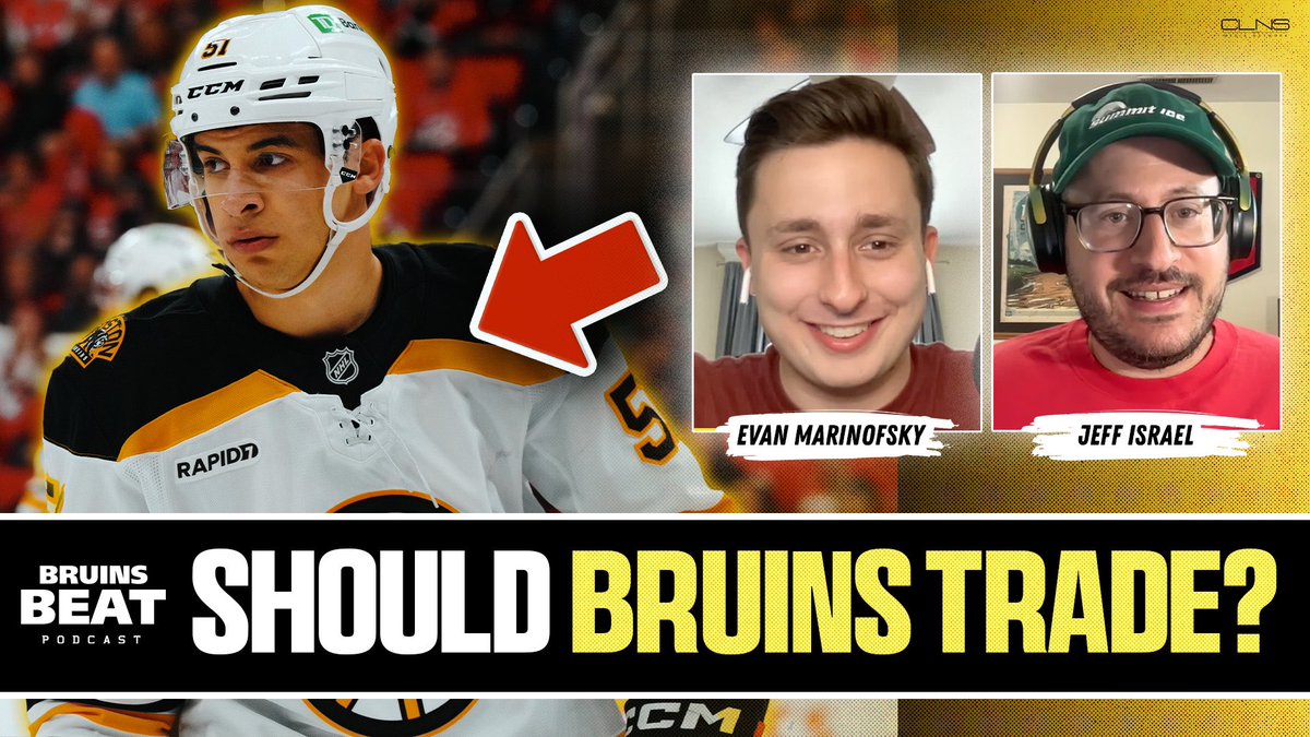 BruinsCLNS's tweet image. 🚨BRAND NEW BRUINS BEAT🚨
What could the Bruins get if they traded Matt Poitras? @EvanMarinofsky & @jeffisrael25 answer this question & plenty more Bruins questions in this Bruins Beat mailbag!
📺: youtu.be/XPkEbB2ROmM?si…