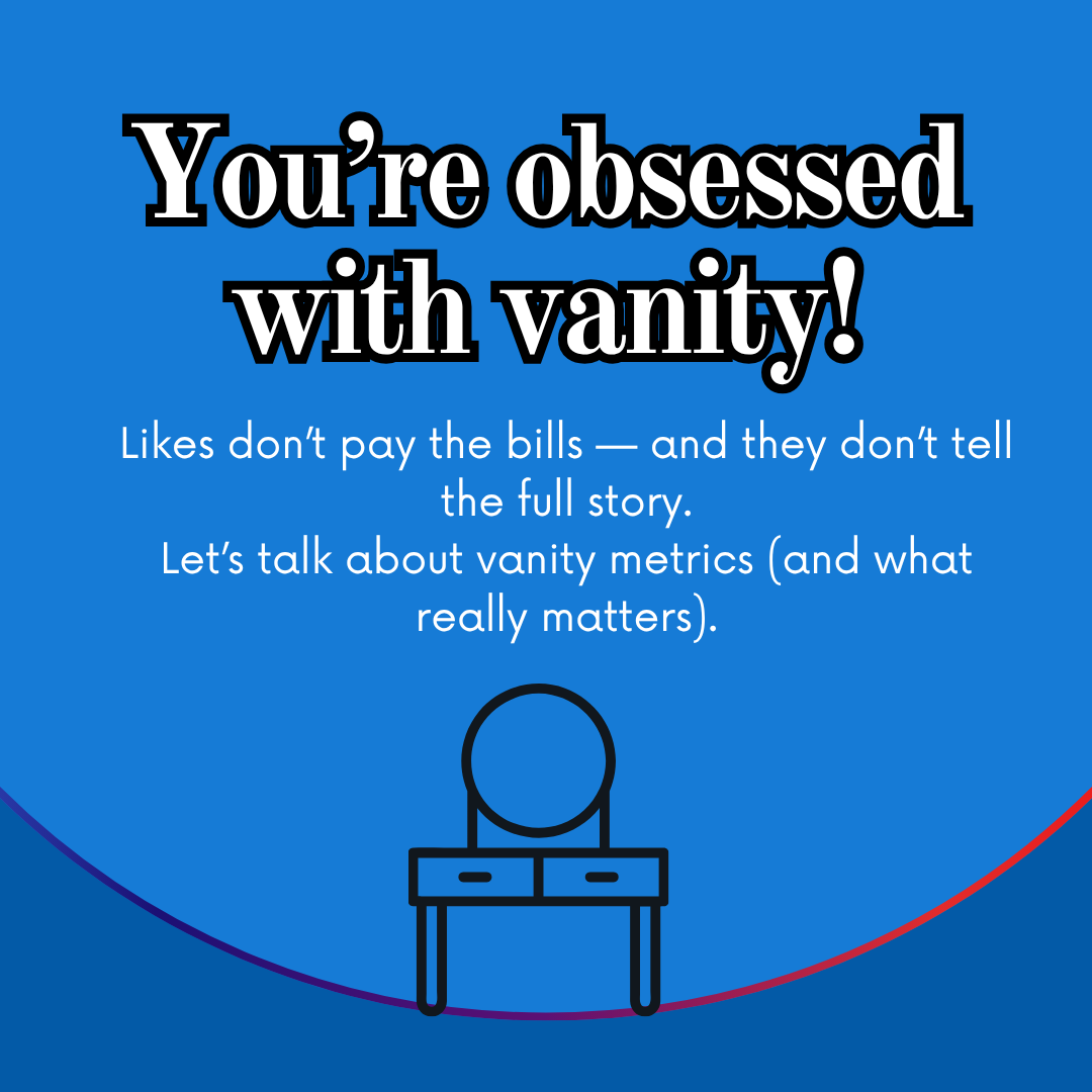 AdenMediaSA's tweet photo. Not all metrics are created equal. 👀

Sure, likes and follows look great, but they don’t always move the needle.
Let’s talk about vanity metrics: the shiny numbers that make your content feel successful, but often distract from what drives growth. What's more important to you? https://t.co/S70XnAWnKf