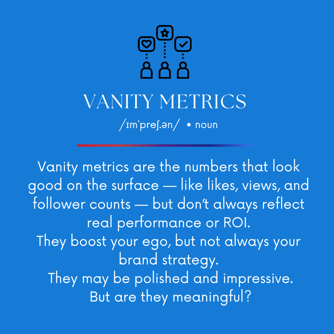 AdenMediaSA's tweet photo. Not all metrics are created equal. 👀

Sure, likes and follows look great, but they don’t always move the needle.
Let’s talk about vanity metrics: the shiny numbers that make your content feel successful, but often distract from what drives growth. What's more important to you? https://t.co/S70XnAWnKf