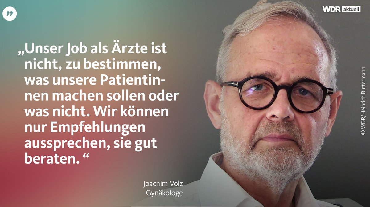 WDRaktuell's tweet image. Die Klinik in Lippstadt, in der Gynäkologe Joachim Volz arbeitet, gehört nach einer Zusammenlegung zur Hälfte der katholischen Kirche. Diese untersagt dem Arzt nun, Abtreibungen vorzunehmen – nicht nur in der Klinik, sondern auch in seiner Privatpraxis.
www1.wdr.de/nachrichten/we…