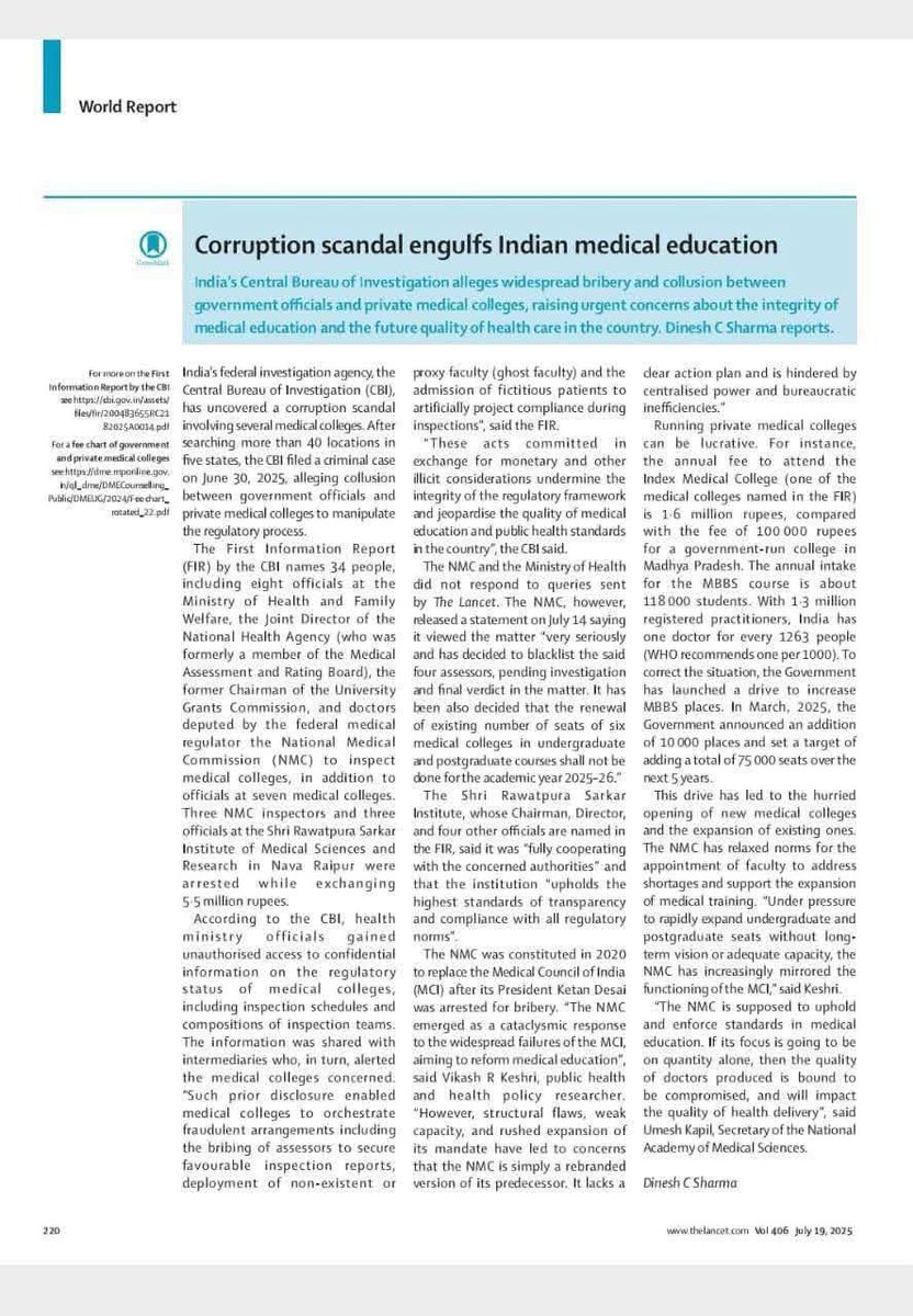 Subhrajyoti_01's tweet image. Will this international report of corruption scandal be shown in Indian Media channels ? 

Will they question to our PM on how is this corruption happening so openly in his regime ? 

Is it the corruption free India we talk about??

#DrSJC
