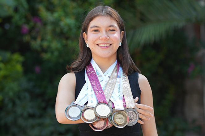 shrinershosp's tweet image. Ranked among Mexico’s top 15 swimmers and now serving as the first International Patient Ambassador from @ShrinersMEX, Carlota, 18, has transformed challenges into triumphs. ow.ly/jZyN50WrMRA