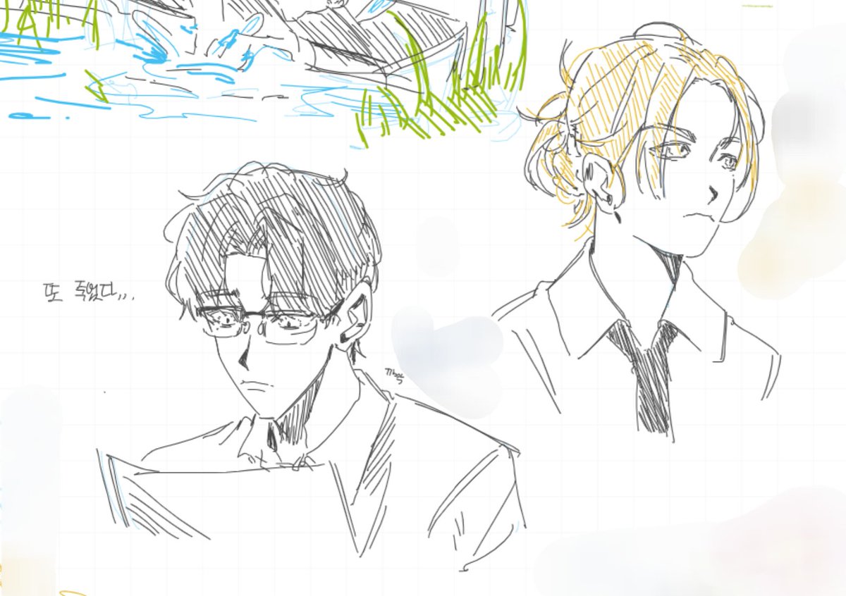 UNMYUL's tweet image. 화보를 했슨
다들 긱시크 워누, 팔로우 어게인 트레카 워누, 디스맨 워누, 금발 우자, 가시번 우자를 그려주는 꿈을 꿨슨