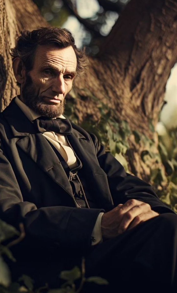 PrezWisdom's tweet image. LUNCHTIME WITH LINCOLN 🎩
Elections belong to the people. It's their decision. If they decide to turn their back on the fire and burn their behinds, then they will just have to sit on their blisters.”
- Abraham Lincoln 🇺🇸
#POTUS