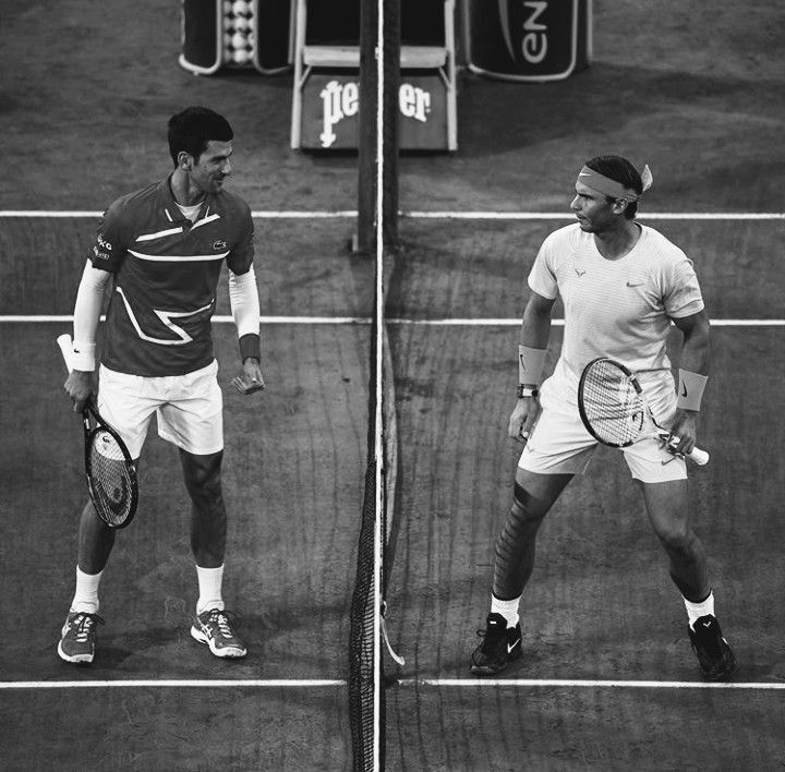 nadalprop_'s tweet image. Nadal's longest win streak on HC: 30
Djokovic's longest win streak on HC: 35
Difference = 𝟱.
Nadal's longest win streak on clay: 81
Djokovic's longest win streak on clay: 17
Difference ≈ 𝟱𝘅.