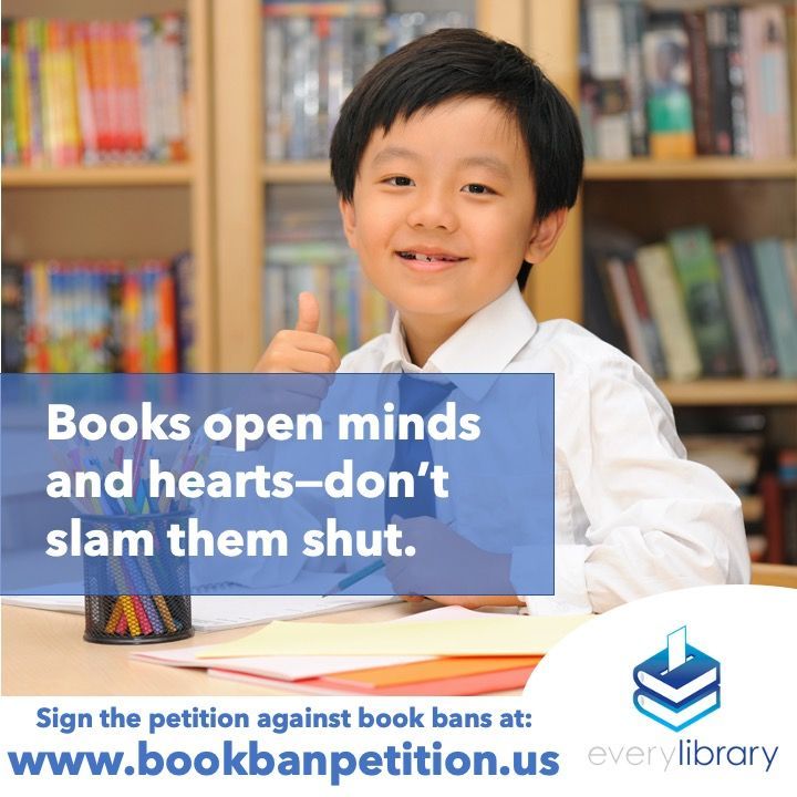 They want to regulate what you and your family are allowed to read - bookbanpetition.us