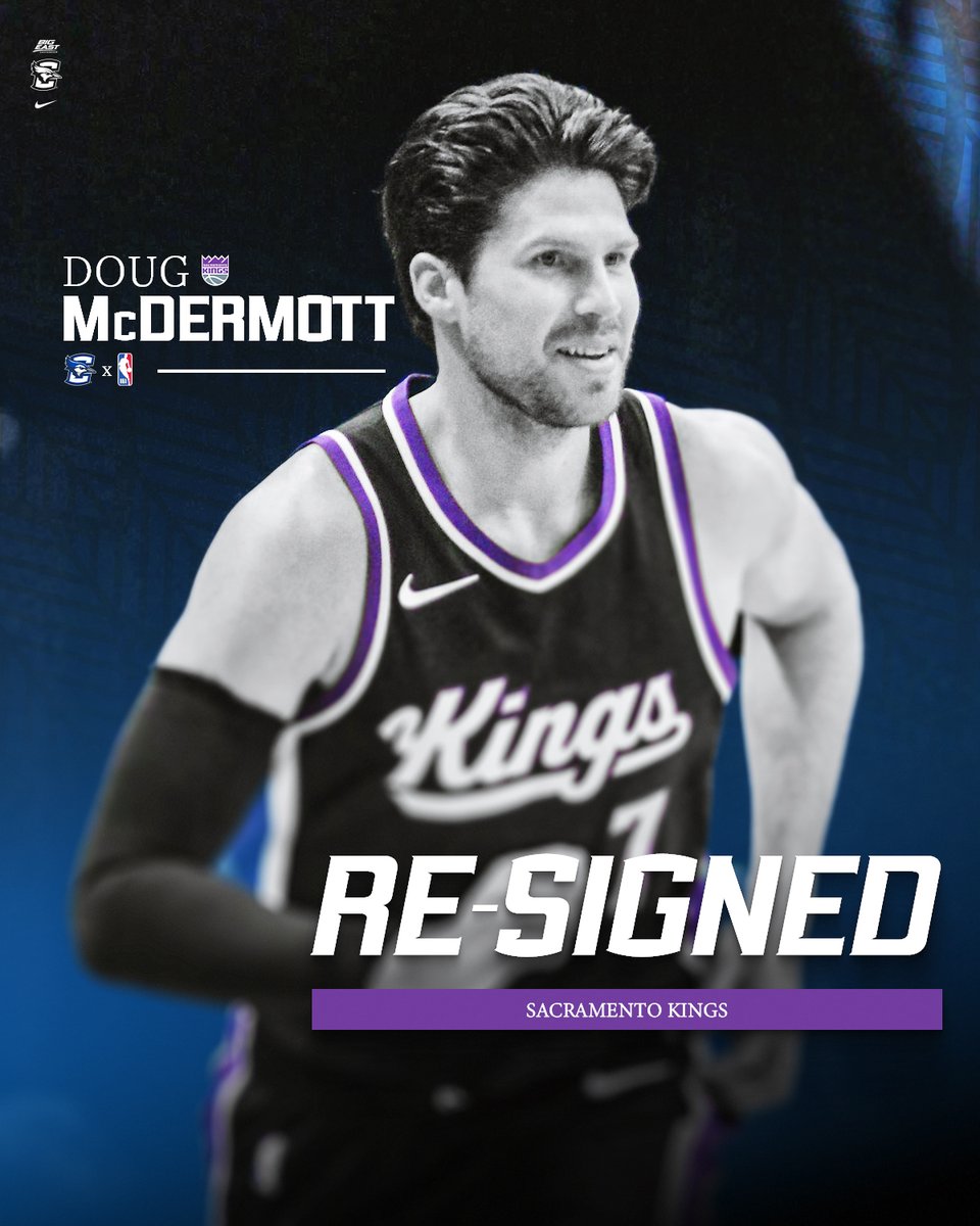 BluejayMBB's tweet photo. Doug is staying in Sacramento!

#ProJays https://t.co/4v6ZHNNy2N