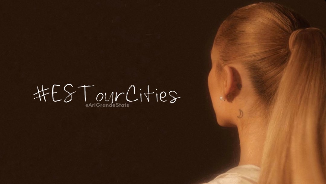 AriGrandeStats's tweet image. Now that Ariana has confirmed a tour for next year, i thought of doing a little fun competition to discover the most requested cities for the tour dates.
Comment your preferred city with the hashtag #ESTourCities and let’s see which ones get requested the most. I’ll close the…