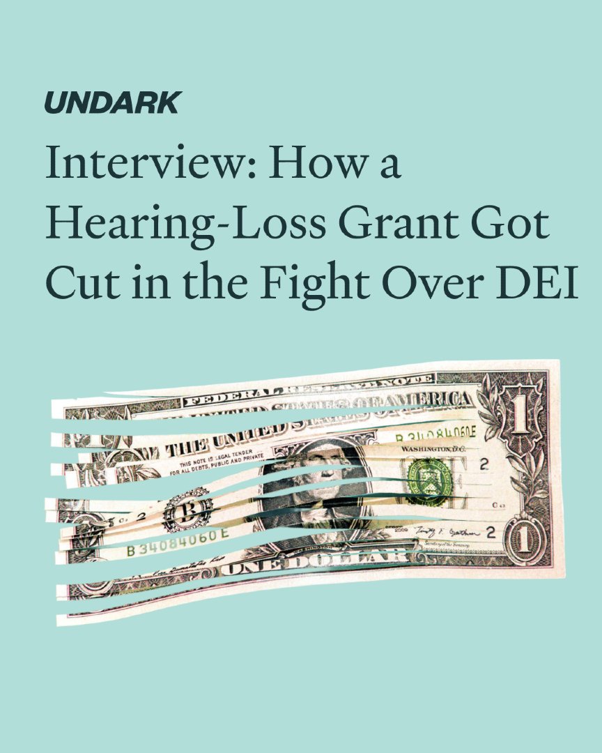 undarkmag's tweet image. Uri Manor's lab used $1.5M over two years to develop imaging tools for hearing loss research. When his grant was terminated in April, he worried about four trainees "whose careers now hung on a political whim."
🔗: undark.org/2025/07/11/int…