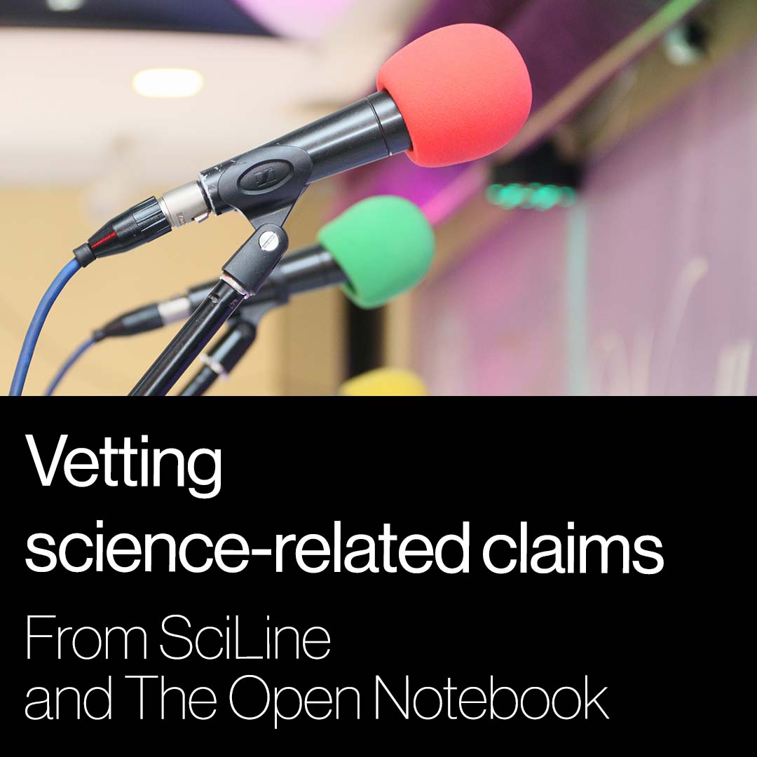 RealSciLine's tweet image. Journalists—learn more about how to look for evidence, ask advice of an outside expert, spot red-flag terms, and understand who could stand to gain from a claim with our tip sheet we created with The Open Notebook. bit.ly/4hMJ4Ik
@Open_Notebook