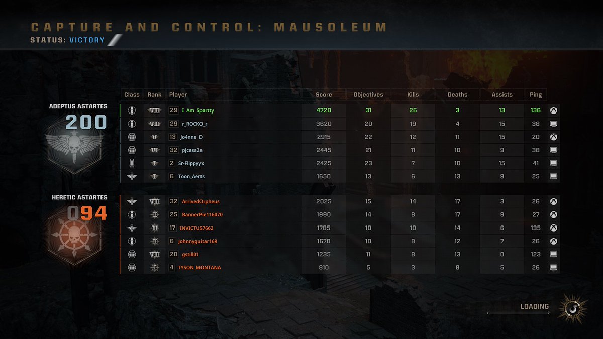 IAmSpartyy's tweet image. The duality of qp solo 😅💀 #SpaceMarines2