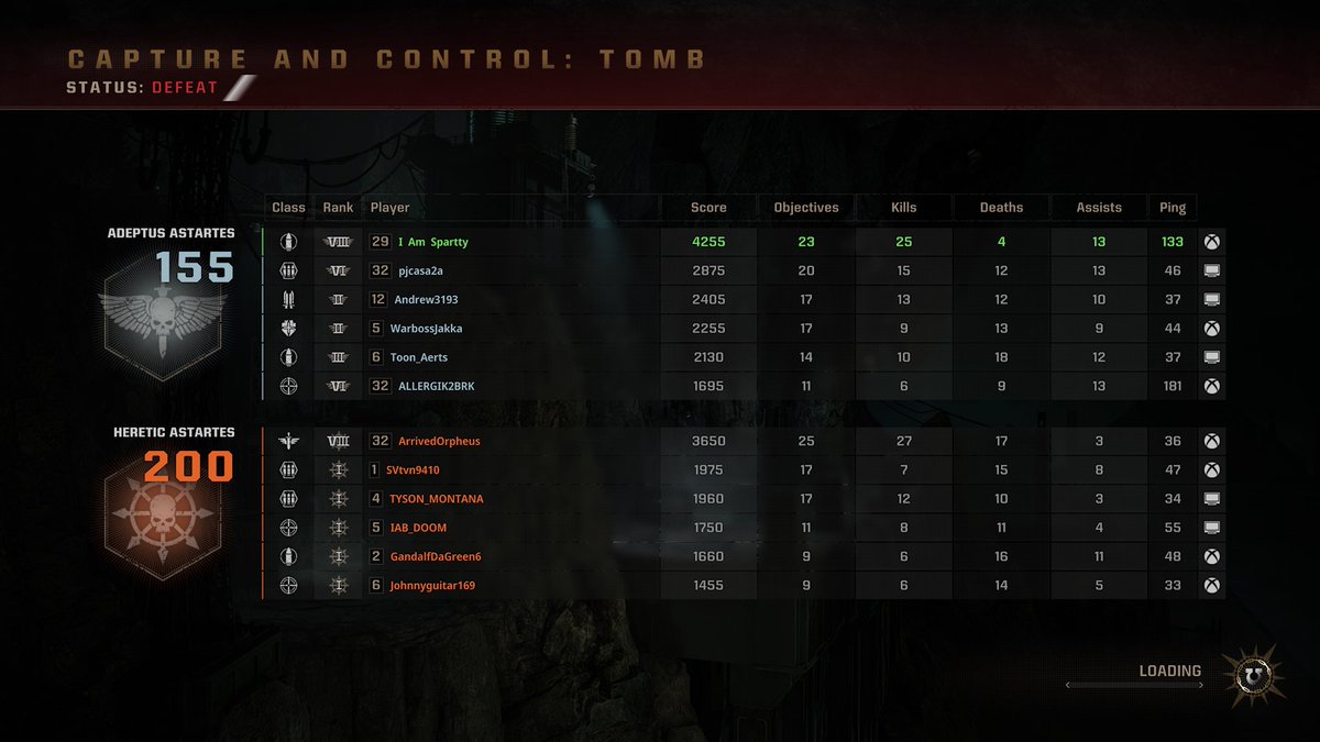 IAmSpartyy's tweet image. The duality of qp solo 😅💀 #SpaceMarines2