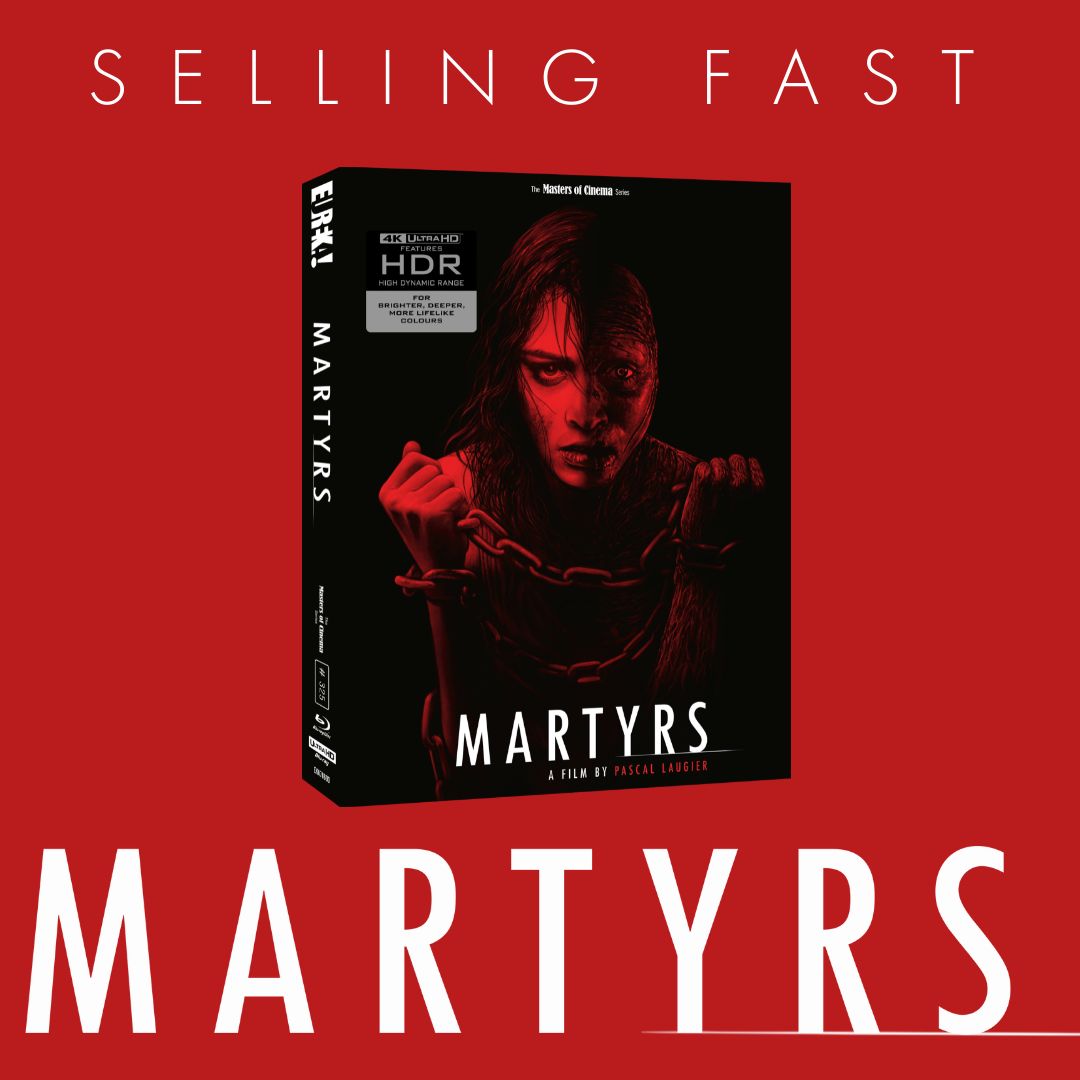 Due to insane demand, our 4K UHD + Blu‑ray Limited Edition of MARTYRS is almost gone!  But fear not, we've decided to increase the limited edition quantity by 2,000 extra copies to satisfy your darkest cravings!

Secure your copy today before it sells out buff.ly/KfzntuY