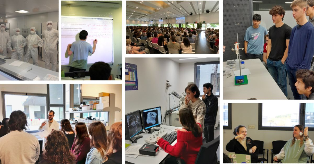 icn2nano's tweet image. 🧪 Bojos per la #Física va acabar al juny destacant la motivació per la ciència dels estudiants.
A l'ICN2, es va abordar:
🔹 Electrons, Nanopartícules
🔹 Nanoelectrònica
🔹 Aigua
🔹 Biosensors
🙏 Gràcies, voluntaris ICN2!
🙏 Gràcies, Bojos i Boges!
ℹ️ bit.ly/4kQXnx4