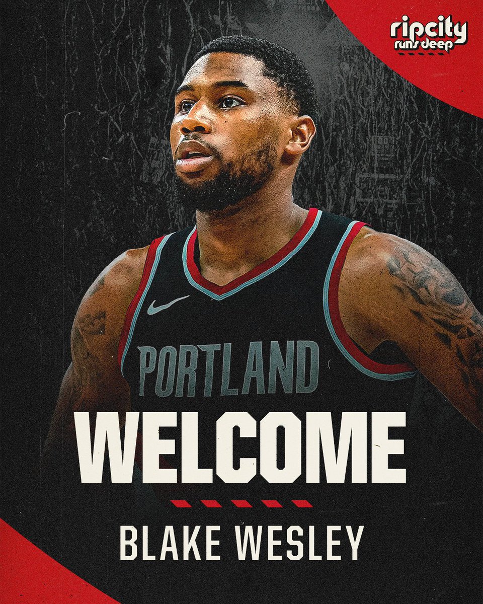 trailblazers's tweet image. Welcome to #RipCity, Blake!
🔗: nba.com/blazers/news/t…